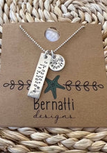 Load image into Gallery viewer, Custom Coordinate Necklace in Gold or Silver