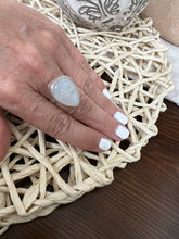 Load image into Gallery viewer, Large Moonstone Pear ring