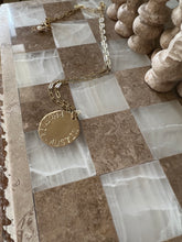 Load image into Gallery viewer, Mom Medal Charm Necklace