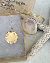 Load image into Gallery viewer, Mom Medal Charm Necklace
