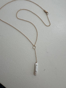 Ponto Beach Stick Pearl Necklace