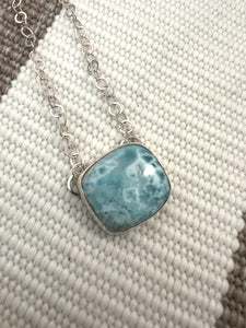 Lily the Larimar Pendant