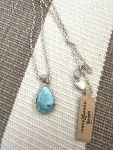 Load image into Gallery viewer, Larimar Pear Shaped Pendant