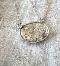 Load image into Gallery viewer, Fossilized Coral Pendant