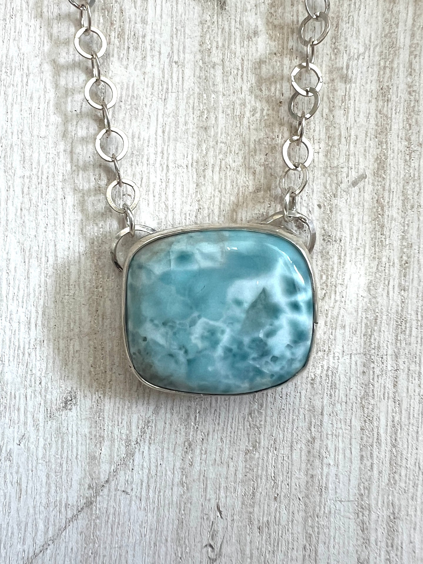 Lily the Larimar Pendant