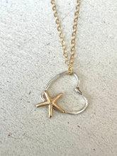 Load image into Gallery viewer, I Heart Starfish Necklace