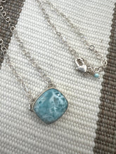 Load image into Gallery viewer, Lily the Larimar Pendant