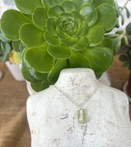 Roman Glass and tiny Pearl Pendant