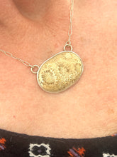 Load image into Gallery viewer, Fossilized Coral Pendant