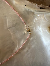 Load image into Gallery viewer, Petal Pearl &amp; Rhodochrosite Necklace