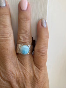 Lolly the Larimar Ring