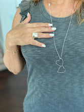 Load image into Gallery viewer, Heart to Heart Long Necklace