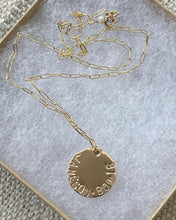 Load image into Gallery viewer, Mom Medal Charm Necklace