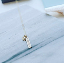 Load image into Gallery viewer, Custom Coordinate Necklace in Gold or Silver