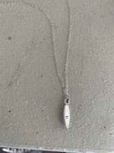 Load image into Gallery viewer, Sterling Silver Surfboard Necklace